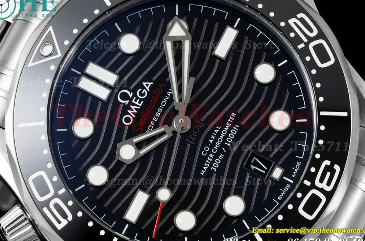 8800 Asia 300m SS 2018 Seamaster ORF Black SS 0113